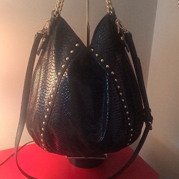 Handbags - Micheal Kors Snake Skin Hobo Bag EUC